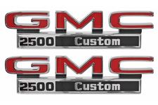 Emblems, Fender, 1971-72 GMC 2500 Custom
