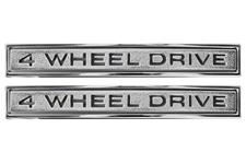 Emblems, Fender, 1968-72 Chevy/GMC Truck, 4 Wheel Drive