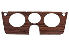 Woodgrain Insert, Instrument Bezel, 1967-72 GM Truck, w/o Gauges or Man. Choke