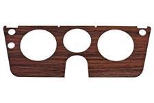Woodgrain Insert, Instrument Bezel, 1967-72 GM Truck, w/o Gauges