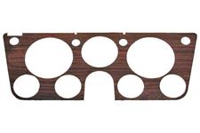 Woodgrain Insert, Instrument Bezel, 1969-72 GM Truck, w/Gauges