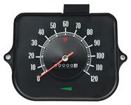 Speedometer, 1968 Chevelle/El Camino, w/o Speed Warning