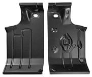 Trunk Floor Pan, 1964-67 Chevelle, Side Sections, Pair