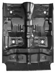 Floor Pan, w/Braces & Inner Rocker OE Type, 64-67 GM A-Body