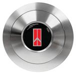 Horn Button, VSW S9-Series, Billet w/1981-96 Olds Rocket II Emblem