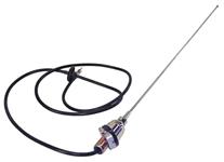 Antenna Mast, 1967-72 GM Truck/Suburban/Blazer/Jimmy, Fixed w/Cable