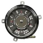 Gauge Cluster, 1947-49 Chevrolet Truck, 6cyl, 30lb Oil, 220 Temp