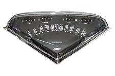 Gauge Cluster, 1955-59 Chevrolet Task Force Trucks w/o Mechanical Temp Gauge