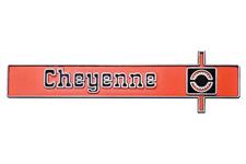 Emblem, Dash, 1975-80 Chevrolet C/K Truck, "Cheyenne"