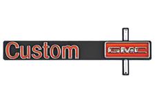 Emblem, Dash, 1975-80 GMC Truck, Custom