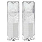 Lens, Tail Lamp, 1967-72 Chevrolet/GMC C/K Truck, Fleetside, Clear, Pair