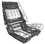 Seat Frame, 1966-68 GM A Body, Bucket