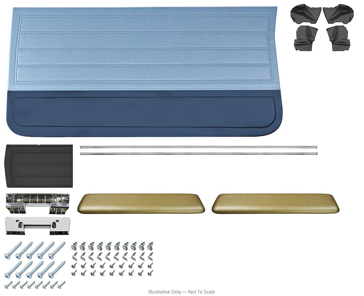Distinctive Industries - Door Panel Kit, 1965 Chevelle Convertible