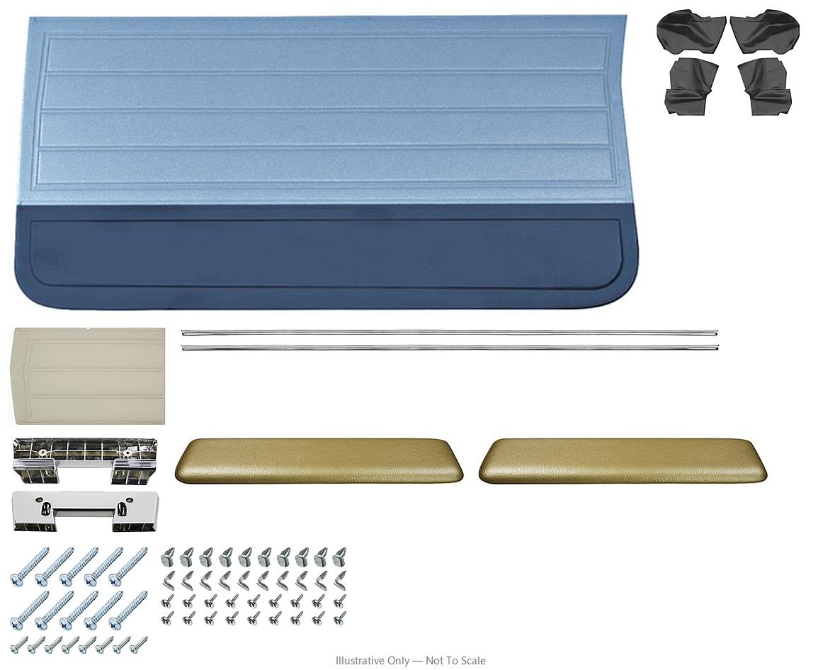 Distinctive Industries - Door Panel Kit, 1965 Chevelle Convertible