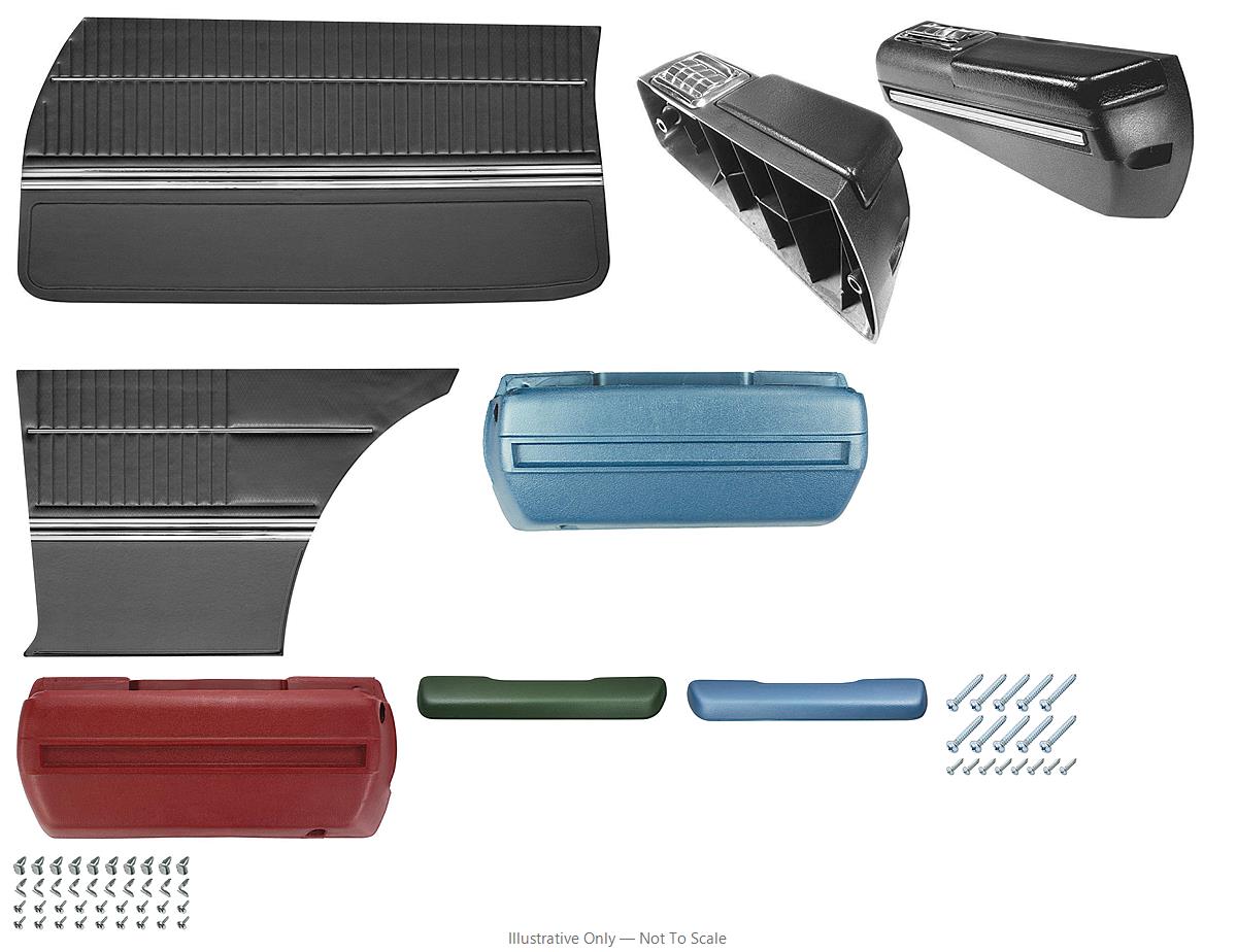 Distinctive Industries - Door Panel Kit, 1968-69 Cutlass S/442