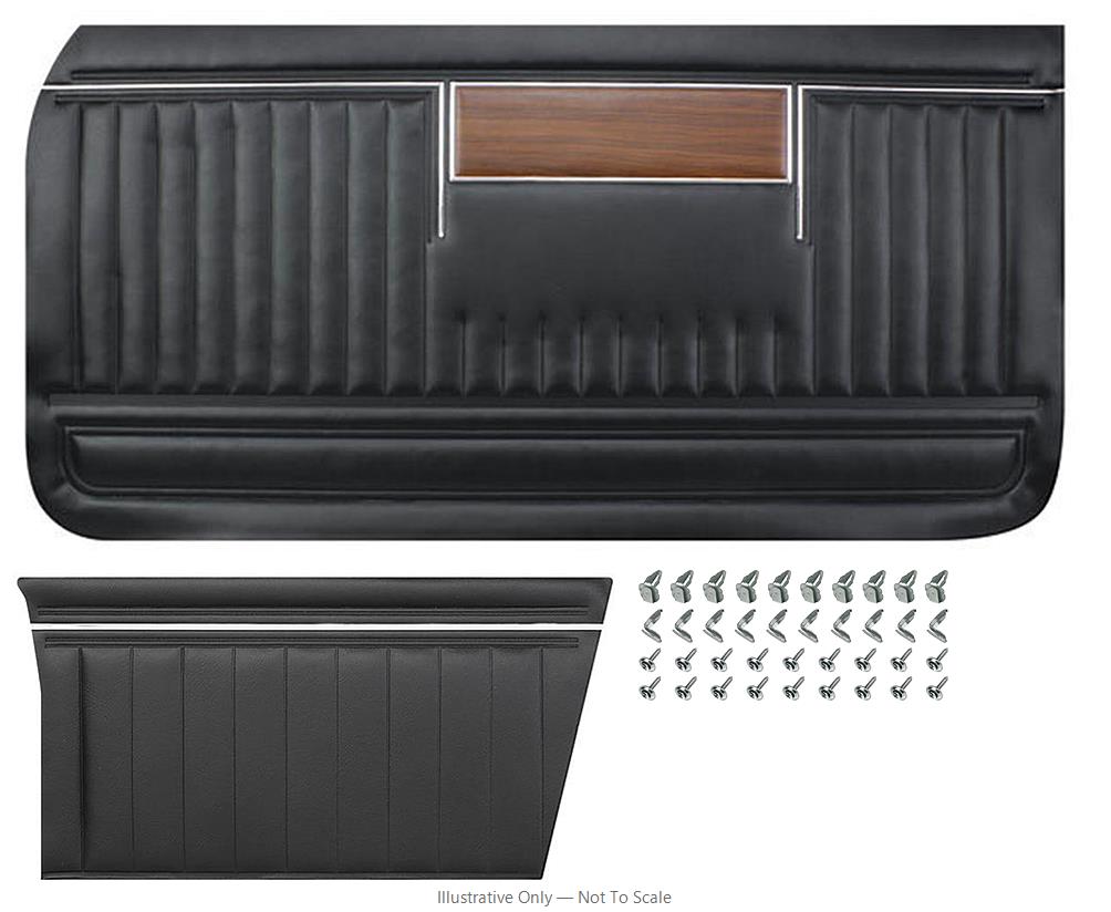 Door Panel Kit, 1969 Parisienne, Convertible, PUI @ OPGI.com