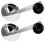 Handle, Window Crank, 1964 Chevy, 61-62 Buick/Olds, Std Interior, Black Knob PR