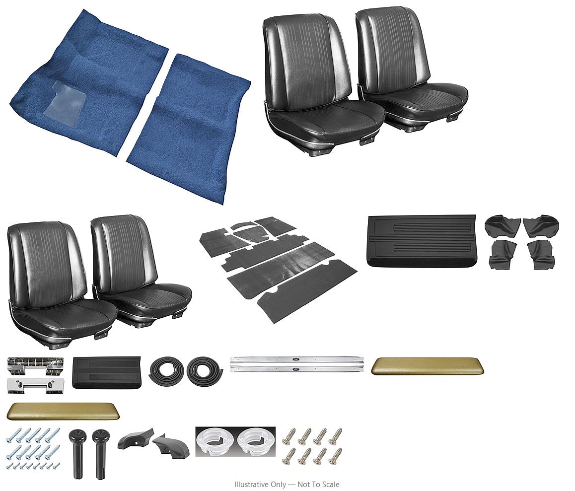 Photo of Interior Kit, 1967 GTO/Lemans Stage II, Convertible, Distinctive Industries