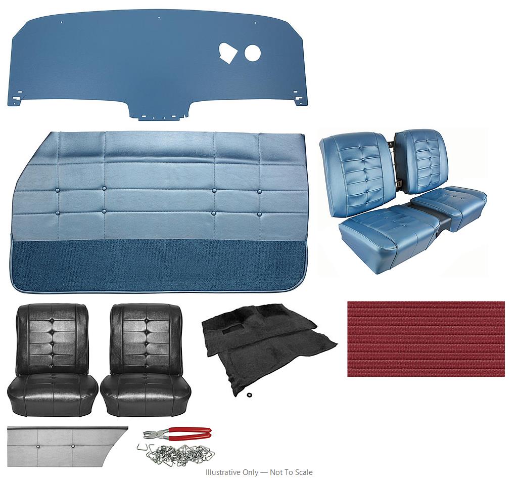 Photo of Interior Kit, 1963 Riviera Stage I, Standard, w/ Rear Defrost