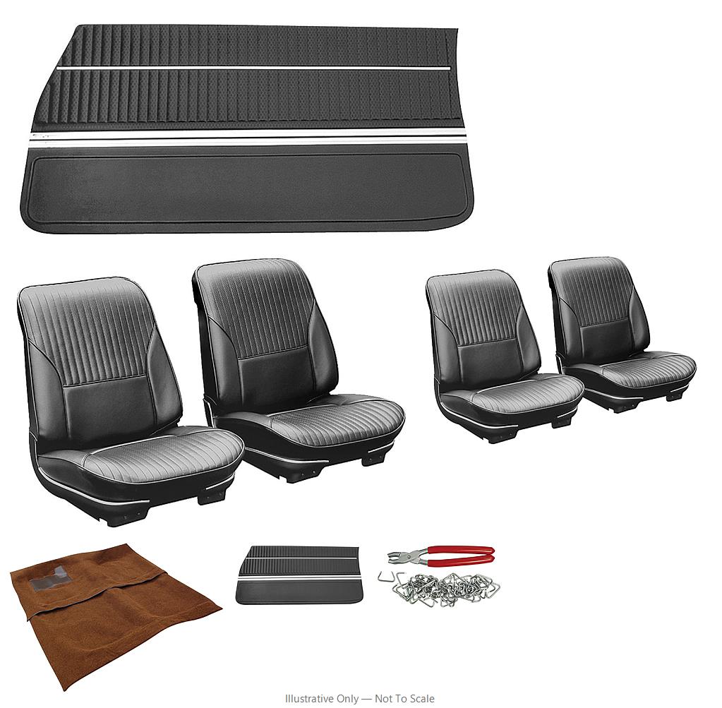 Photo of Interior Kit, 1968 Cutlass/442, Stage I, Bench, Convertible DI