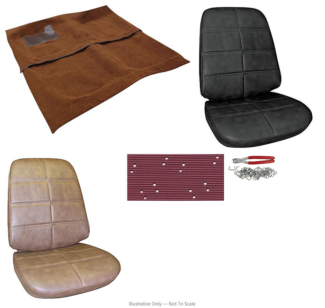 Photo of Interior Kit, 1971 Grand Prix Stage I, Buckets