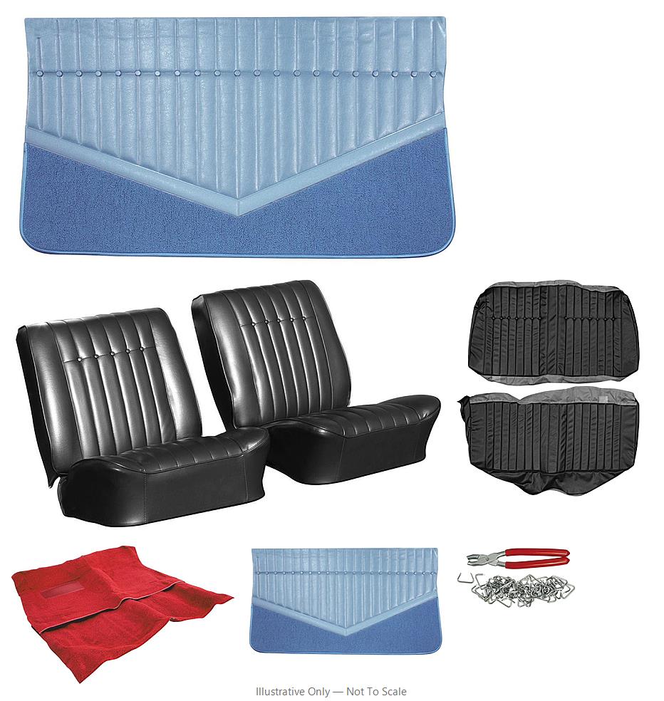 Photo of Interior Kit, 1964 Skylark Stage I, Bench, Convertible-LEGENDARY