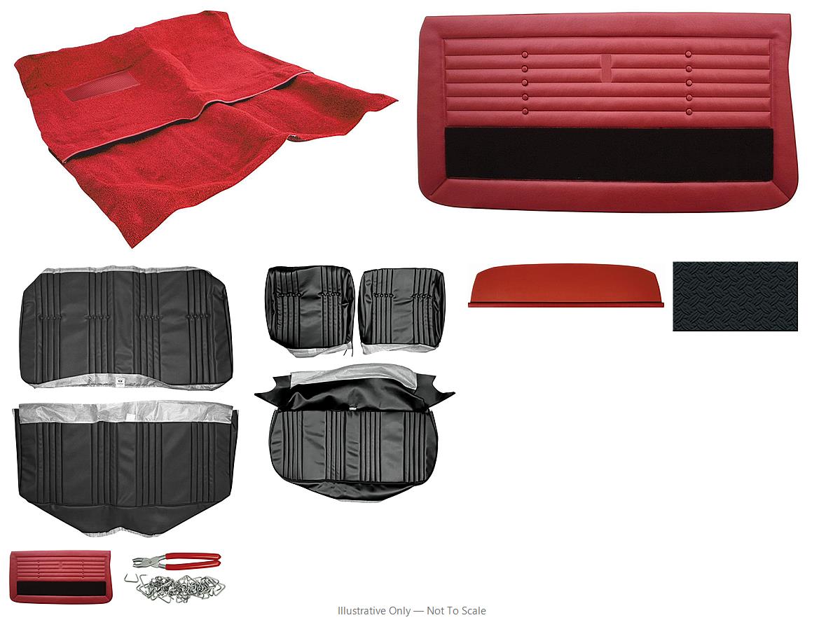 Photo of Interior Kit, 1965 Skylark Stage I, Bench, Coupe-LEGENDARY