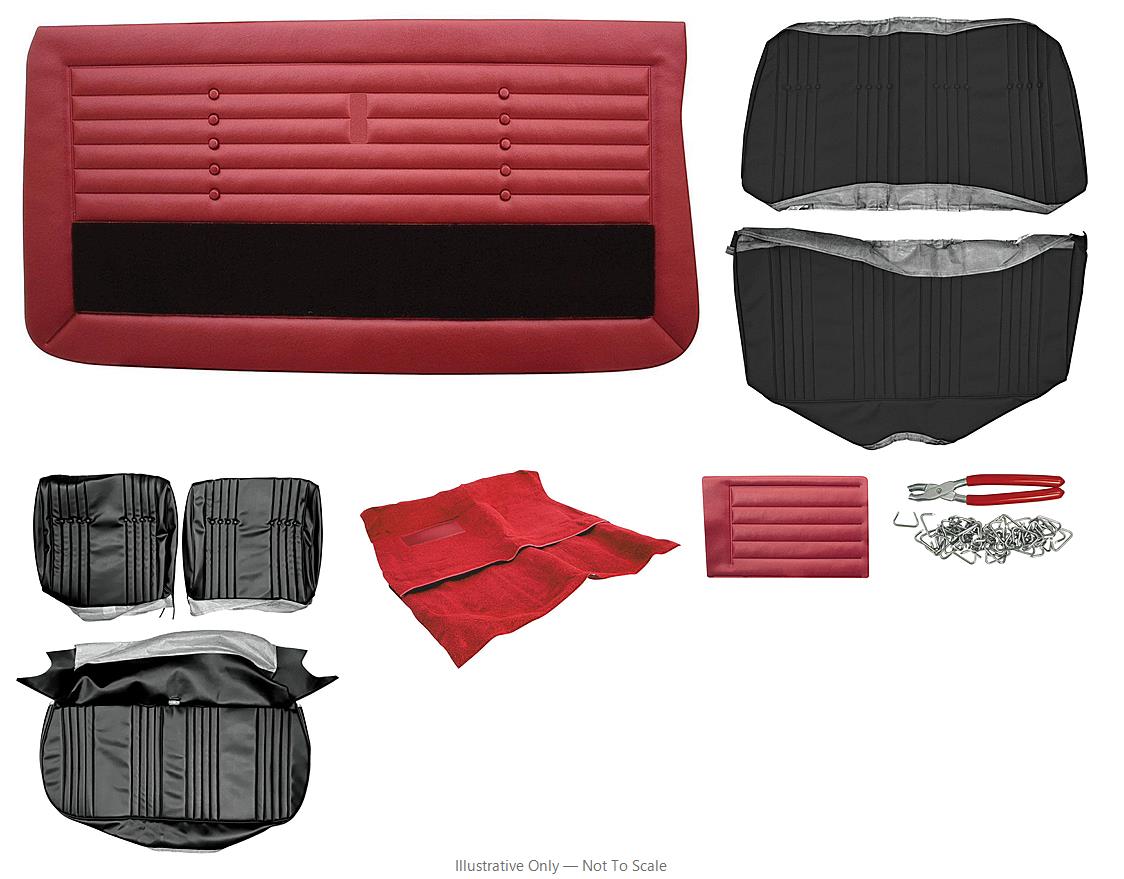Photo of Interior Kit, 1965 Skylark Stage I, Bench, Convertible-LEGENDARY