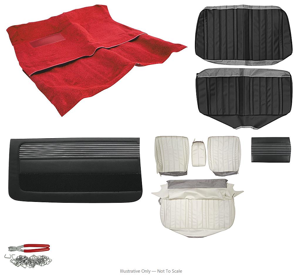 Photo of Interior Kit, 1966 Skylark Stage I, SB w/ AR, Convertible, PUI