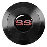 Horn Button, VSW S9-Series, Billet w/Chevy SS Emblem