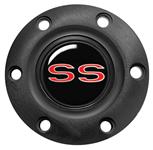 Horn Button, VSW S6-Series, Flat Gel w/Chevy SS Emblem