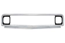Grille Surround, 1971-72 Chevrolet Truck/Suburban/Blazer, Aluminum w/Black