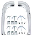 Molding, Eyebrow, 1969-72 GMC Trucks, Pair