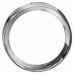 Dash Bezel, 1954-55 Chevrolet Truck, Stainless