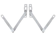 Tailgate Hinges, 1967-72 Chevrolet/GMC Fleetside Truck, Stainless