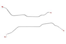 Brake Lines, Rear Axle, 1971-72 C10/C1500, 2WD, w/Leaf Springs, 5-Lug Axle