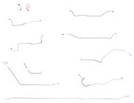 Brake Line Set, Complete, 1972 C10/C1500 LB, Outboard, Standard w/Coil Spring