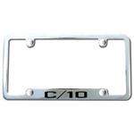 License Plate Frame, C/10, 4 Hole