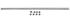 Molding, Bed Rail, 1968-72 El Camino, w/Hardware