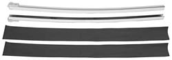 Guide Channel, Quarter Glass, 1964-72 A-Body, Sedan, On Glass