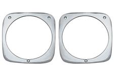 Headlight Bezels, 1964-66 Chevrolet Truck/Suburban, w/Screws