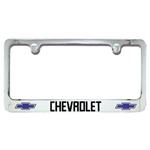 License Plate Frame, Short Chevrolet w/Bowtie, 2 Hole