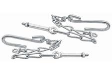 Tailgate Chains, 1954-87 Chevrolet/GMC Stepside Truck, Polished Stainless