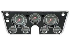 Gauge Cluster, 1967-68 GM Truck/Suburban, w/Tachometer & Vacuum Gauge