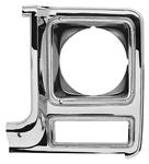 Headlight Bezel, 1979-80 GM Truck/Suburban/Blazer/Jimmy, Round Headlights