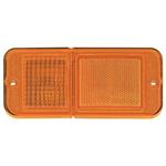 Side Marker, 1968-72 GM Truck, Standard, Amber Front, w/Gasket & Hardware