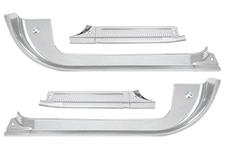 Sill Plates, Front/Rear Door, 1977-87 Chevrolet/GMC Truck, 4pc