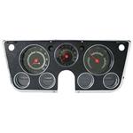 Gauge Cluster, 1969-72 GM Truck/Suburban/Blazer/Jimmy, w/Tach & Clock Conversion