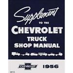 Service Manual, 1956 Chevrolet Truck, Supplement to 1955