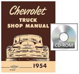 Service Manuals, Digital, Chassis/Body/Electrical, 54-55 Chevy Truck, 1st Series